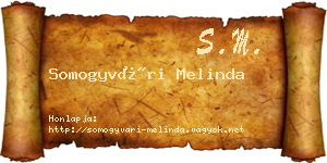 Somogyvári Melinda névjegykártya