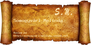 Somogyvári Melinda névjegykártya